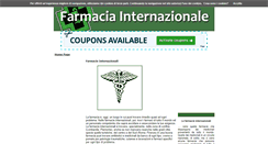 Desktop Screenshot of farmacieinternazionali.com
